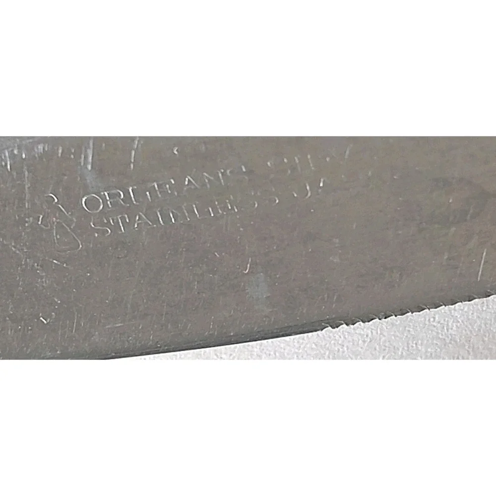Orleans Silver Co. Stainless ORL16 Lot of 3 Butter Knife And Fork